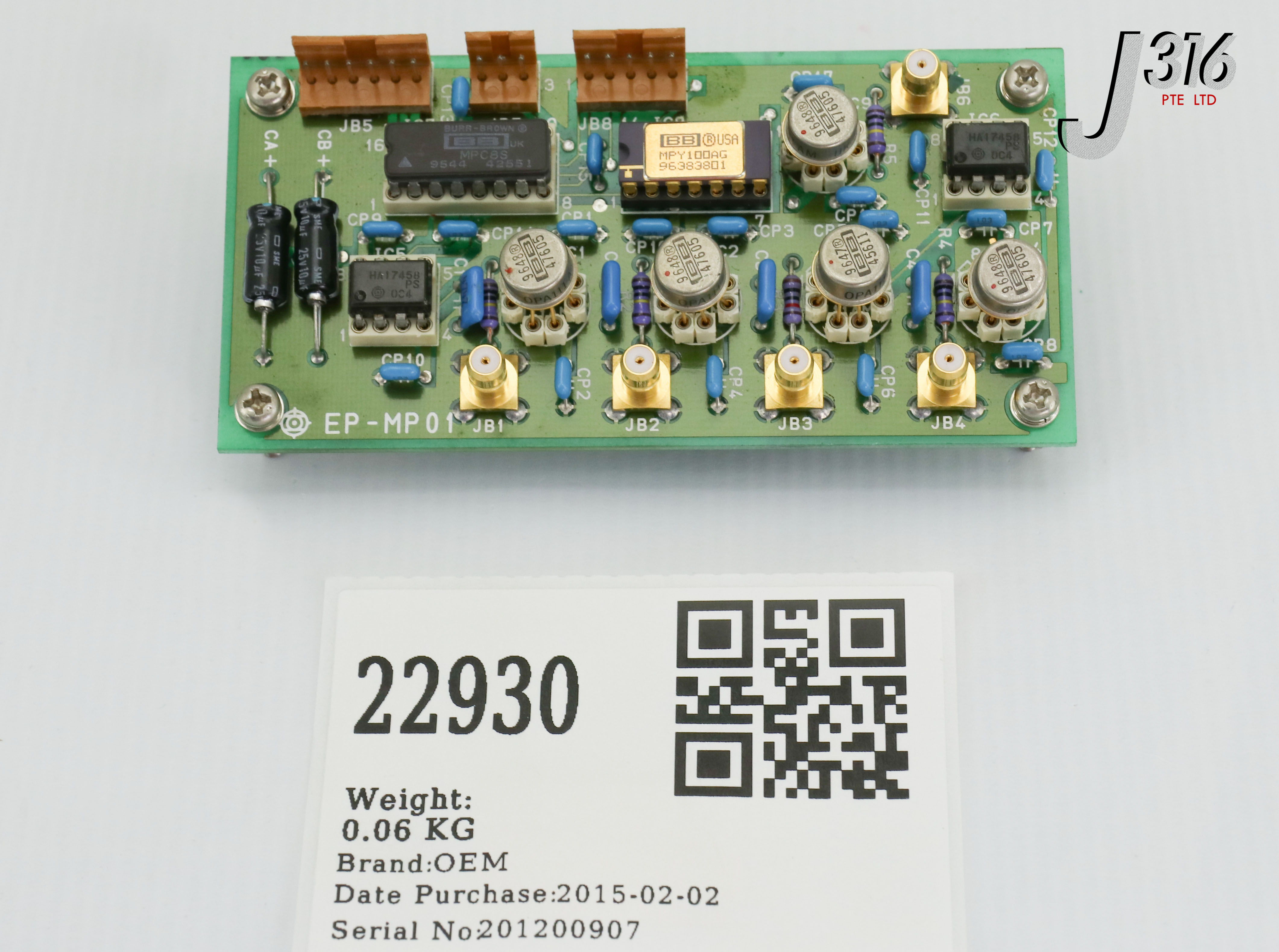 22930 OEM PCB ASSY EP-MP01 | eBay